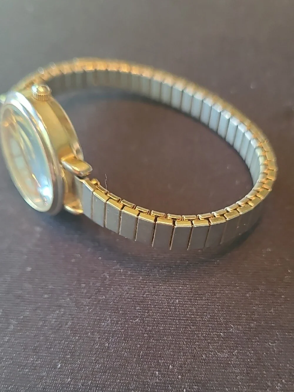 QRTZ Gold-Tone Women’s  Watch
